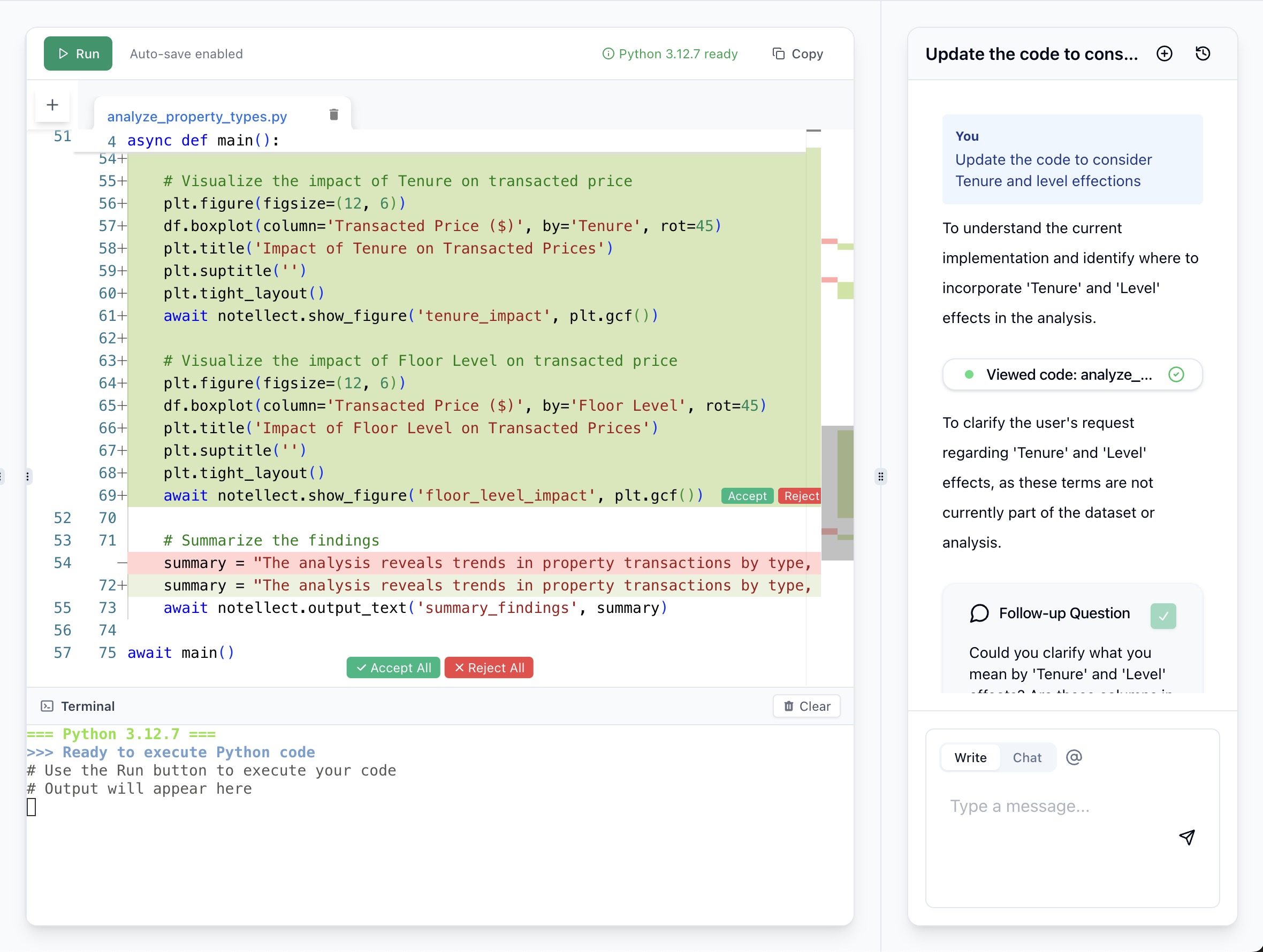 AI-Ready Python Code Suggestions